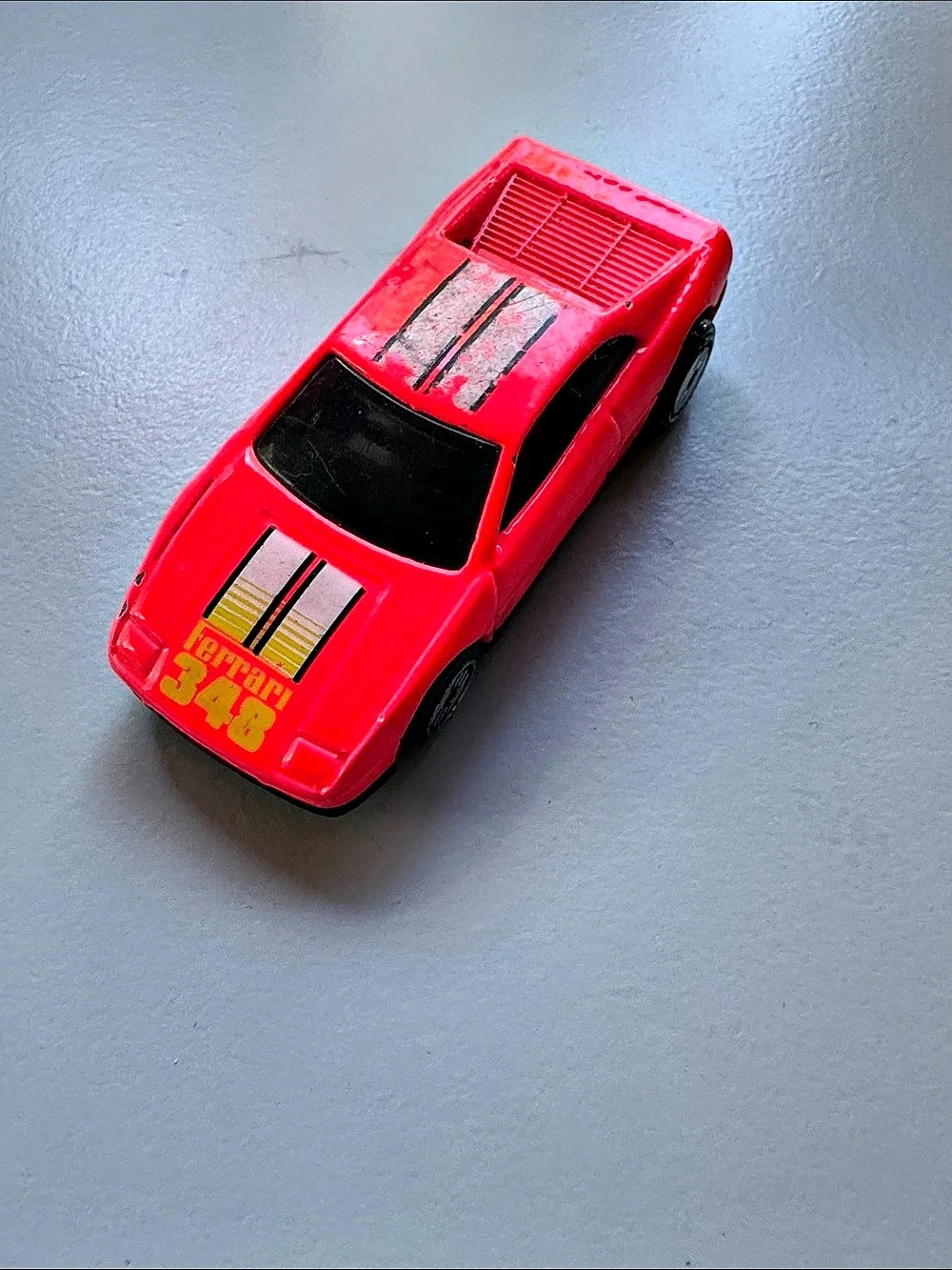 Hot Wheels Ferrari 348 Die-Cast Car Red & Black